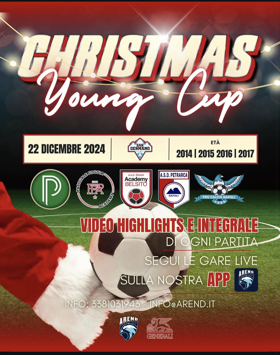 1° Christmas Young Cup: Giovani Talenti in Campo