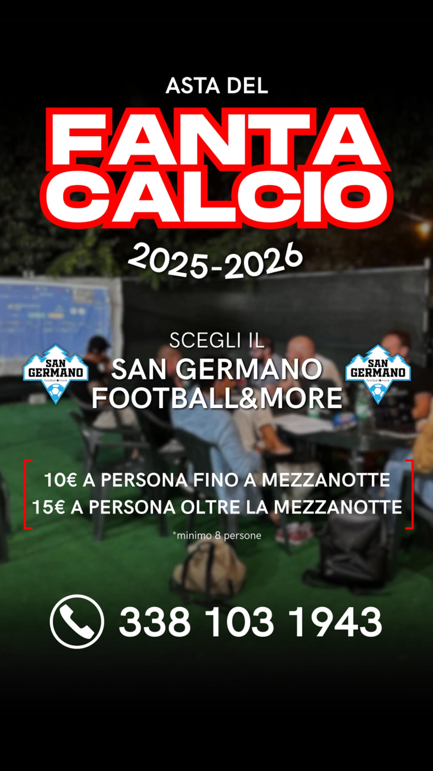 Asta Fantacalcio Napoli 2025-2026 @ Campo Sportivo San Germano